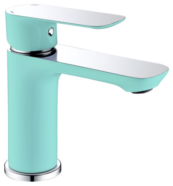 Смеситель для раковины Triton Панама бирюзовый